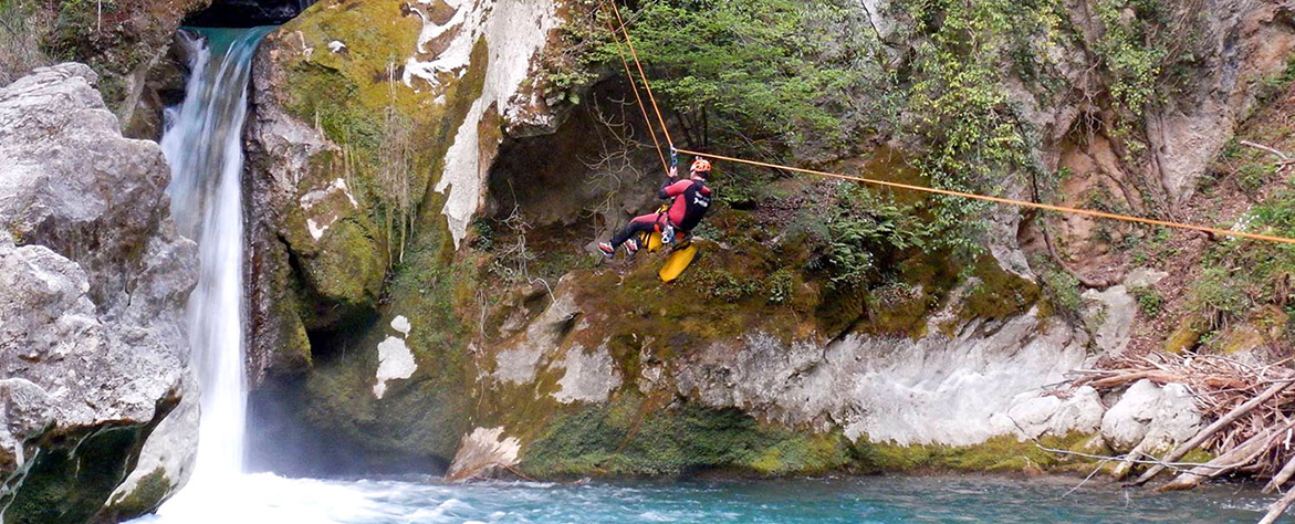 Canyoning sul Fiume Aniene